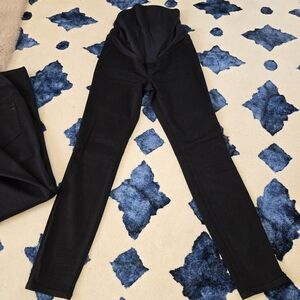 Madewell Maternity skinny jeans in black